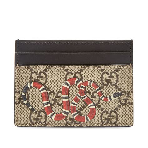 gucci tiger snake|gucci snake cardholder.